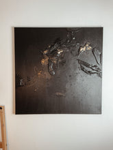 Laden Sie das Bild in den Galerie-Viewer, „ Cosmos Noir - No.2 “ - Minimalistic Sculpted Art