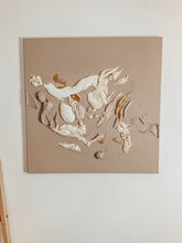 Laden Sie das Bild in den Galerie-Viewer, „ Caramel Coffee “ - Sculpted Abstract Art