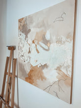 Laden Sie das Bild in den Galerie-Viewer, „ Leo “ - Sculpted Abstract Painting